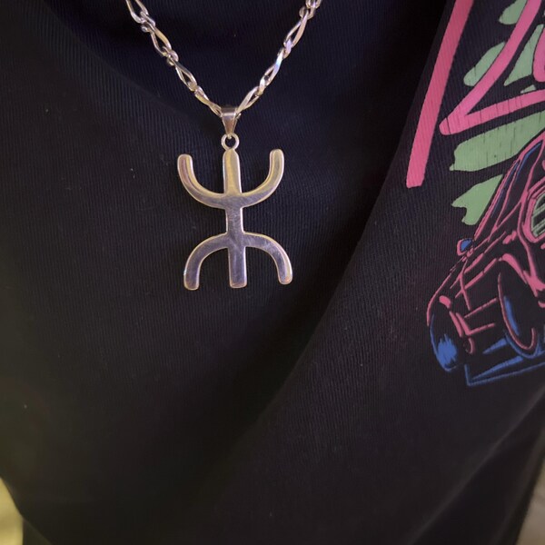 Vintage Collier et pendentif Pierre Lang plaqué or | Kaufen auf Ricardo