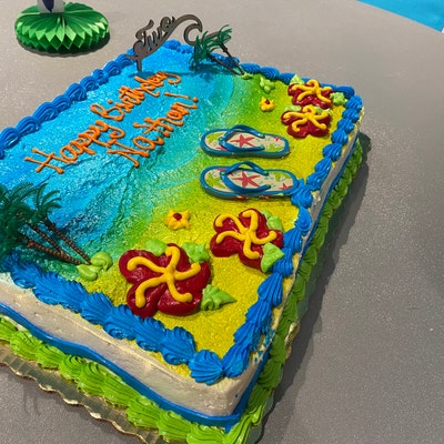 ORIGINAL Surf Theme Surf Cake Topper Surfer Birthday Wave Cake Topper ...