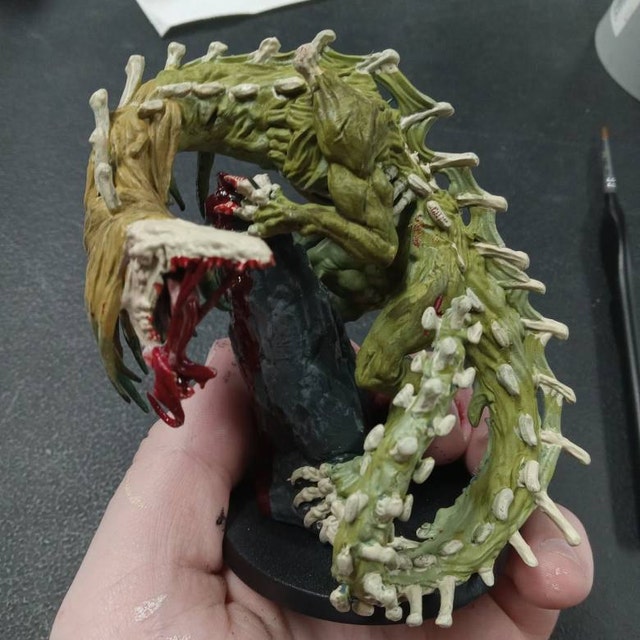 SCP-682 hard-to-destroy Reptile Model for Dungeons 