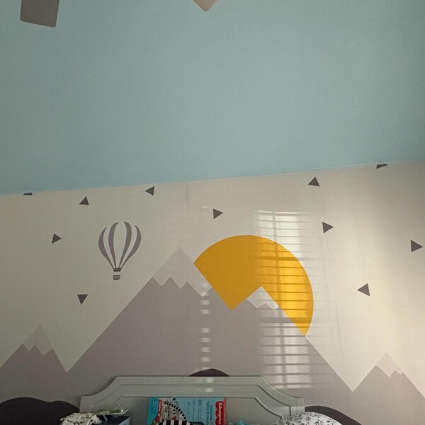 Pink and White World Map Bedroom Mural, Educational Wallpaper, Travel