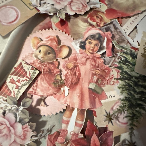 Eco Park Paper Company - Fustelle Echo Park Hello SPRG, Rosa, Verde Acqua, Giallo, Per Scrapbooking E Creazioni - 2