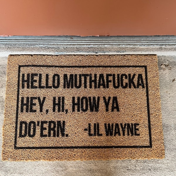Lil Wayne Door Mat