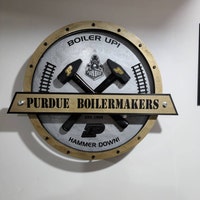Purdue Hammer Sign - Etsy