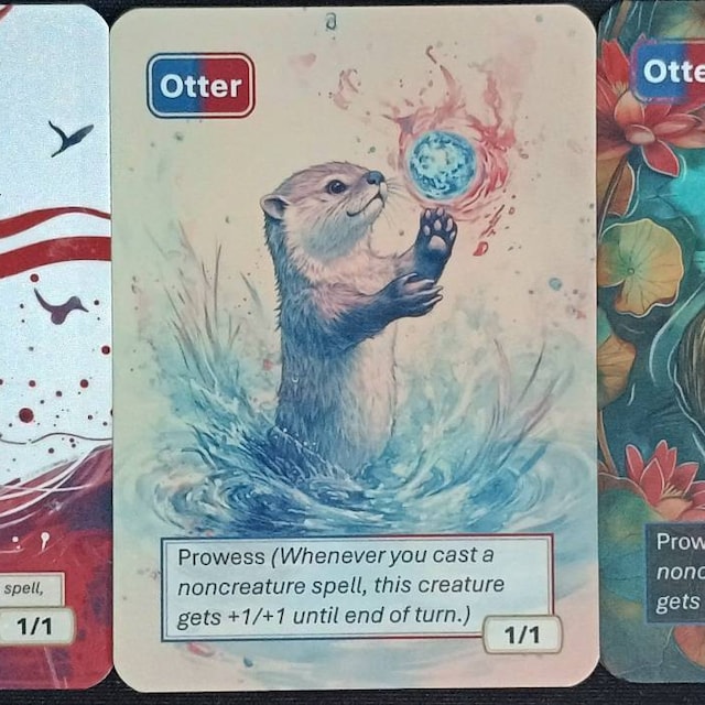 otter mtg cards Amazon.com: Magic: The Gathering - Thieving Otter - Foil main image 1