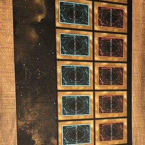 Goat Format YGO Classic Style Duel Playmat With Old School TCG