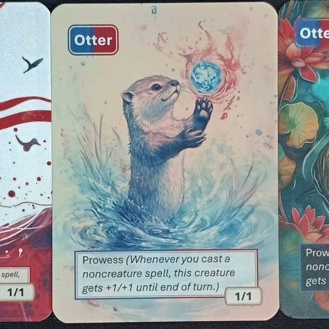 カワウソトークン MTG (マジック：ザ・ギャザリング) - Etsy 日本