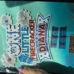 One Little Firecracker, 4th of July Birthday, 4th of July Party, 4th of July Baby