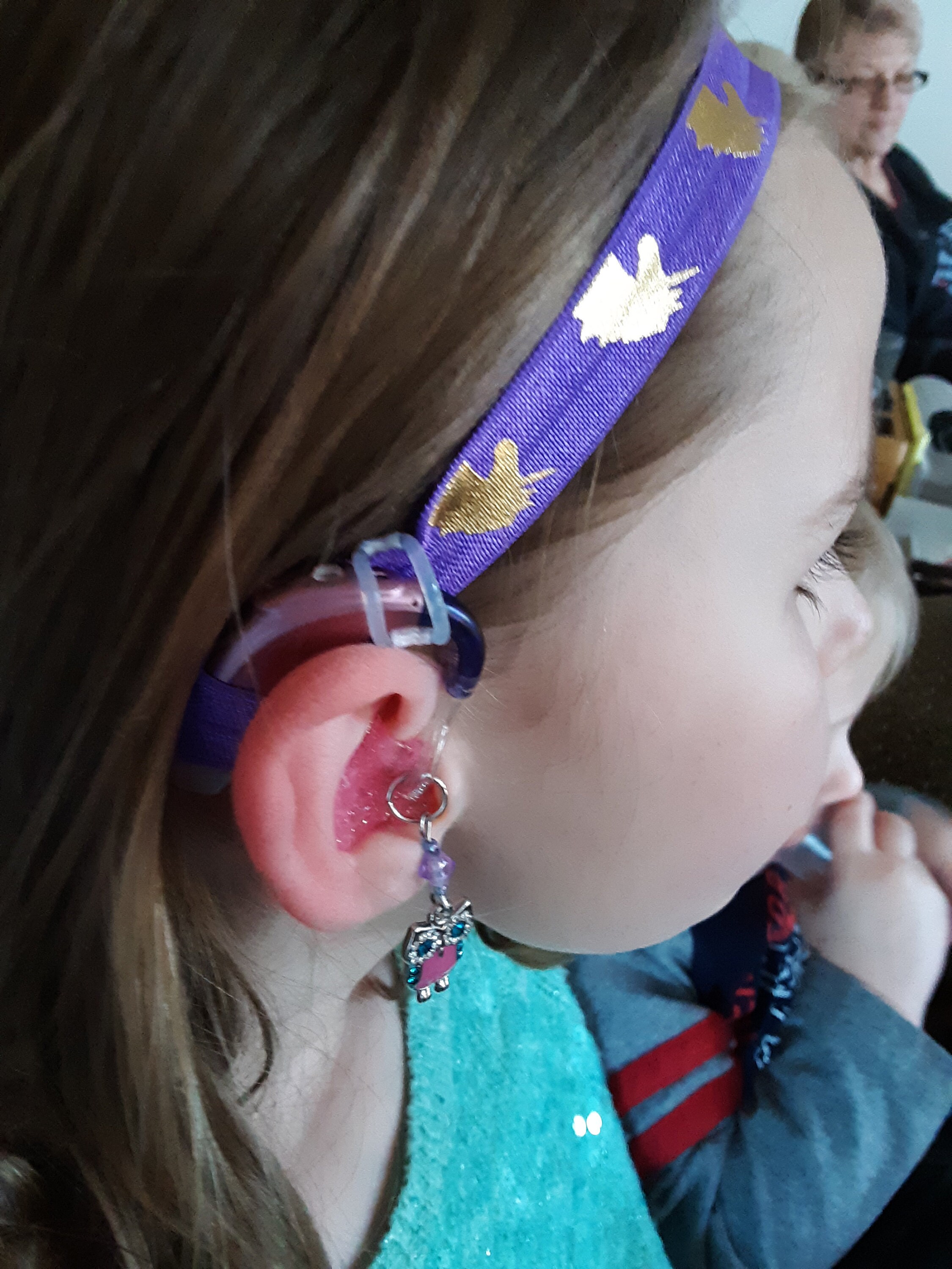 Adjustable HearBands Athletic Hearing Aid and Cochlear Implant