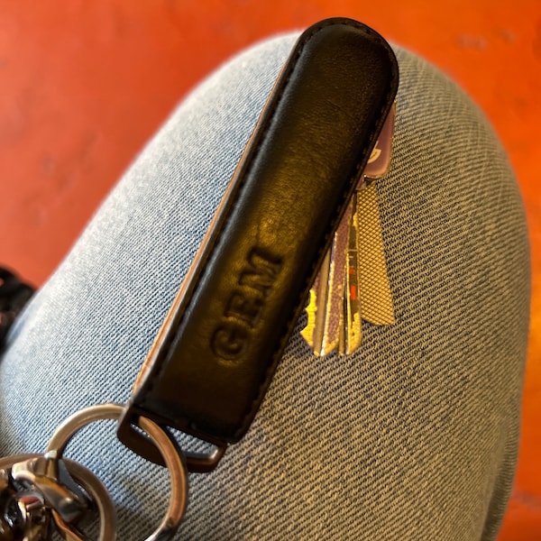 Key Chain Jibbon Italian Premium Leather Key Organizer Stylish