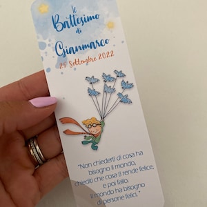 Segna posto per Battesimo personalizzabile per bimbo/a pronto per l