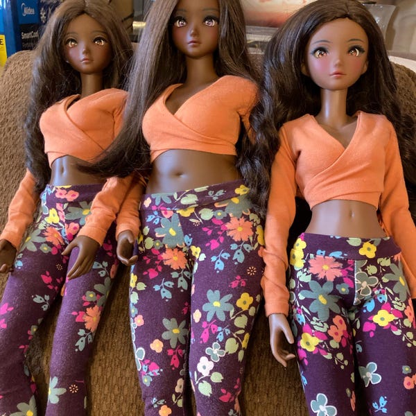 Skater Skirt For Bjd 1/3 Scale Doll Like Smart Doll Or