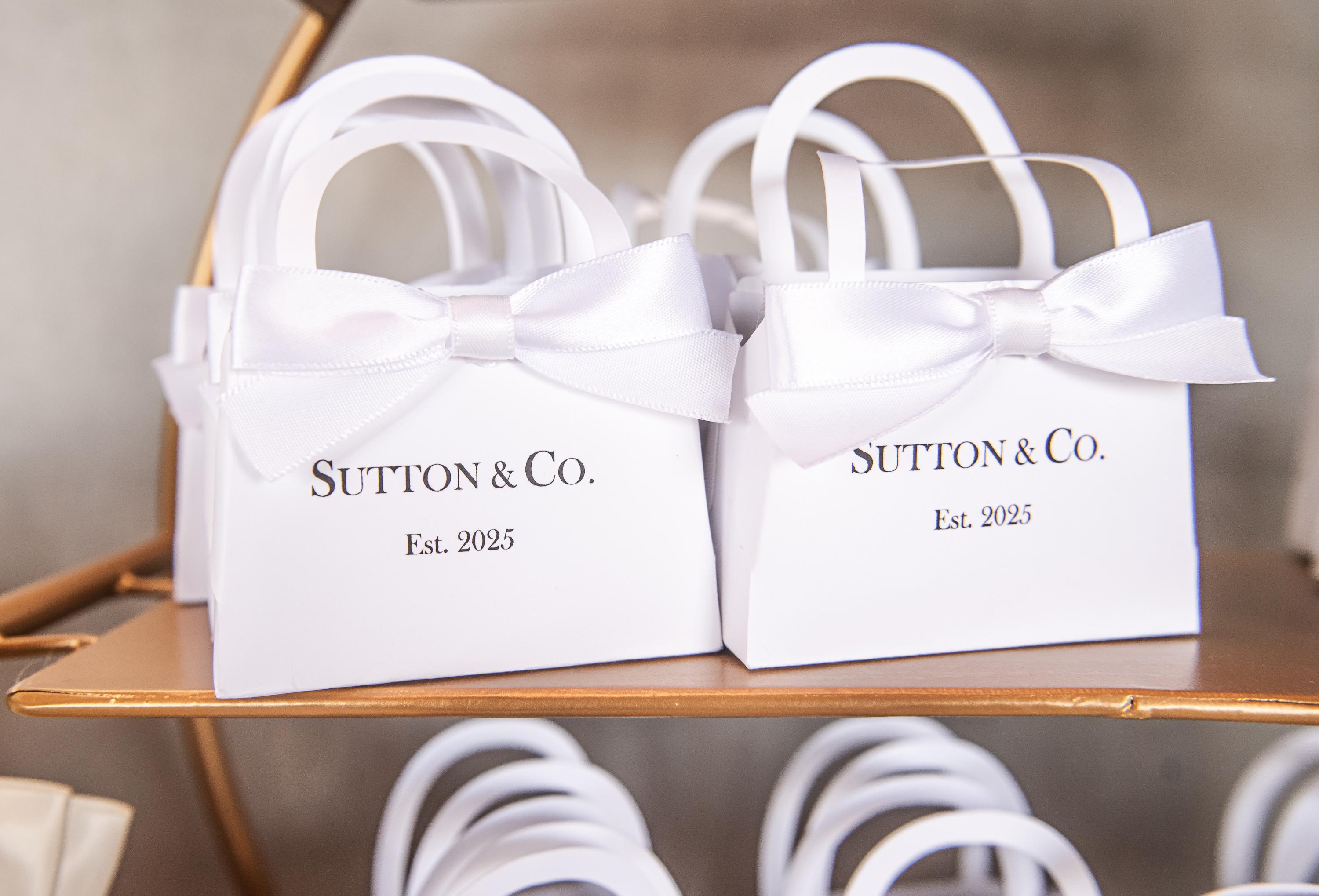 Personalisierte Mini-Geldbörse, Rotkehlchen-Ei-Farbe mit weißer Schleife. Babypartys, Brautpartys, Verlobungen, Sweet 16, Hochzeitssüßigkeiten, 10er-Set