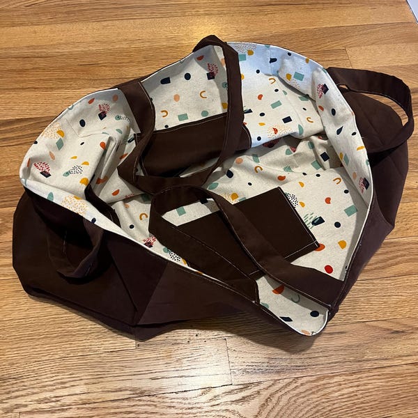 Large Everyway Tote Bag | PDF Sewing Pattern & Tutorial | Instant ...