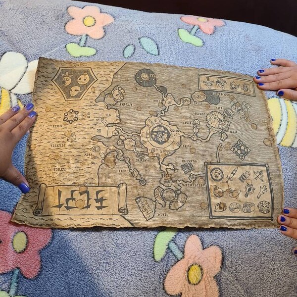 Zelda Map, Hyrule Map, Termina Map, Legend of Zelda, Ocarina of Time ...
