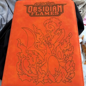 Obsidian Flames Pokémon TCG Master Set Binder - Etsy