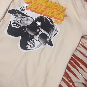 Classic Common X Pete Rock Shirt, Hip Hop T-shirt, Graphic Shirt