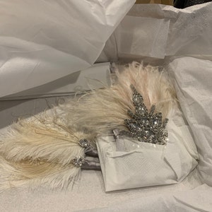 Flapper Rhinestone Gatsby Headband Gatsby Wedding Hairpiece | Etsy