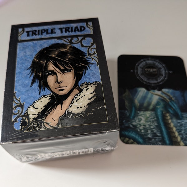 FFVIII Triple Triad Full Card Set - Etsy