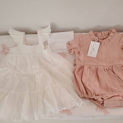 Ruffle Truffle Playsuit Bundle (0-9 Months) main image 0