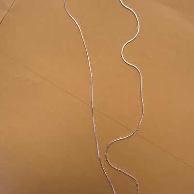 Diamond Cut 025 Snake Chain Necklace (1mm)