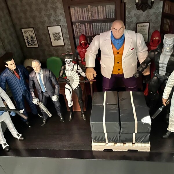 1:12 Scale Small Contraband Pallet Prop Diorama Action Figure ...