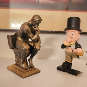 考える人 - トイレ版 - Etsy 日本