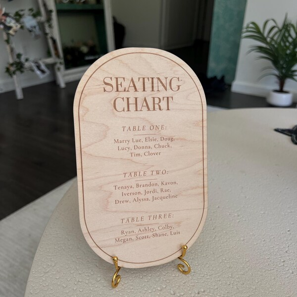 Wood Wedding Table Menus Sign, Wedding Table Decor, Wedding Decor ...