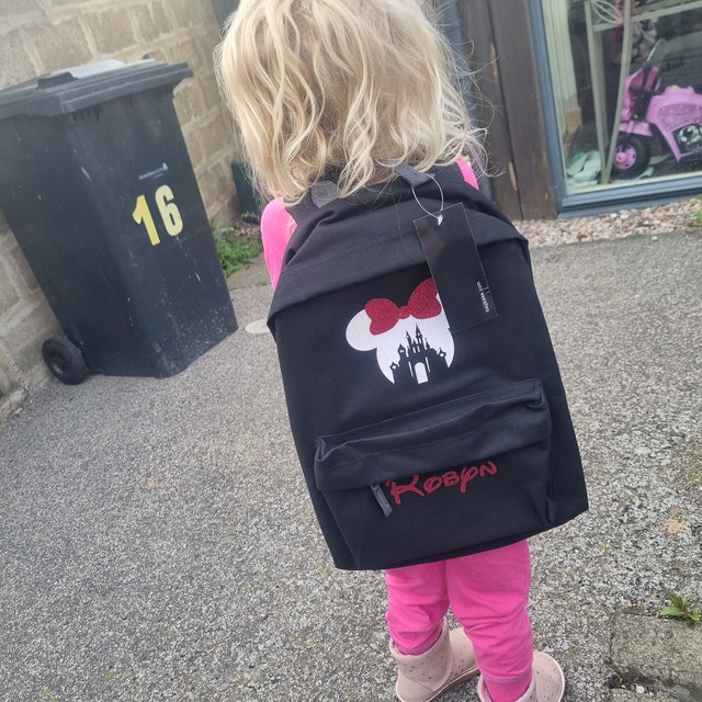 Disney personalised backpack 2025