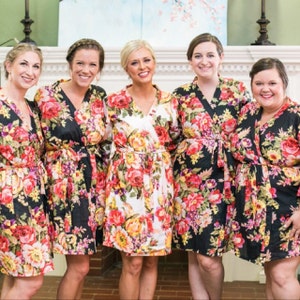 bridesmaid robes set of 6
