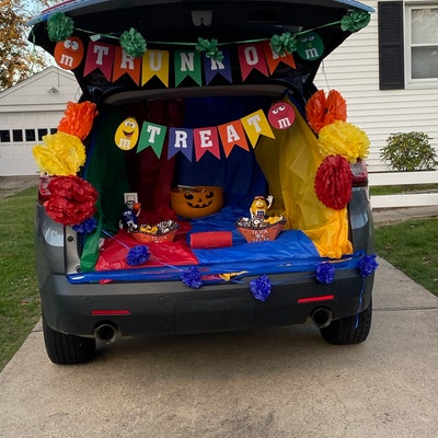 M&M Candy Themed Happy Birthday Banner M and M Candy - Etsy