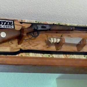 Rustic CHERRY Pyrography Wood Burned Henry Gun Rifle Plaque Ranch ...