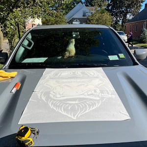 Gorilla In Motorcycle Helmet Sticker Decal - 4 Pack For Toolbox, Laptop, Car Bumper