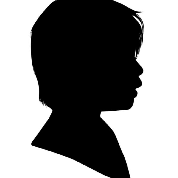 Custom Silhouette Portrait Print, Classic Family Portraits Gallery Wall ...