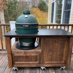FREE SHIPPING on Grill Tables / Cabinets / Carts for Big Green Egg ...