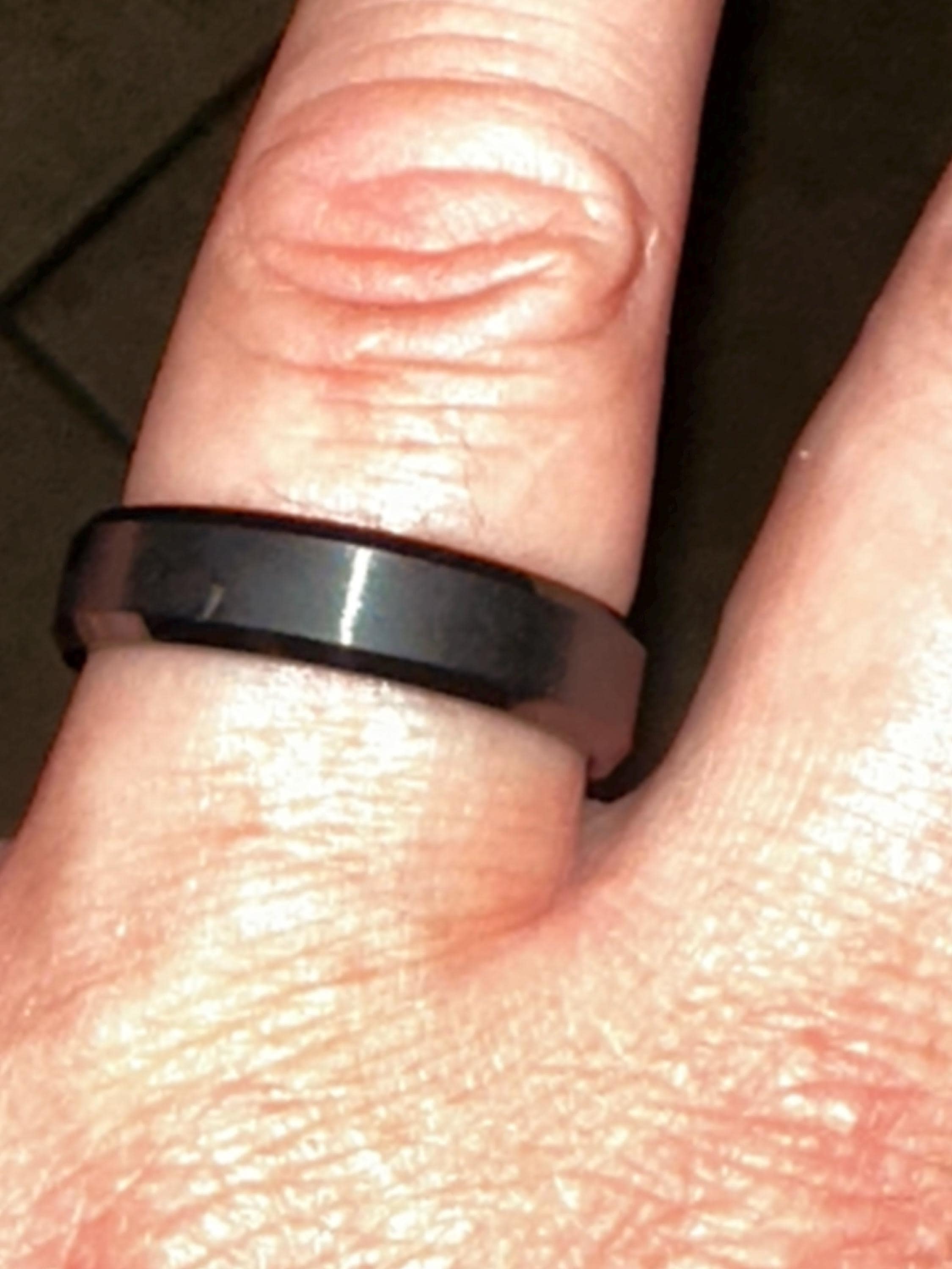 Tungsten Ring, Men's Tungsten Wedding Band, Men's Black Wedding Band, Black Tungsten Ring, Tungsten, Tungsten Band, Personalized Ring