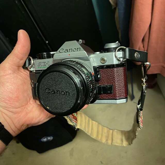 Canon AE-1 or AE-1 Program Replacement Leatherette Cover