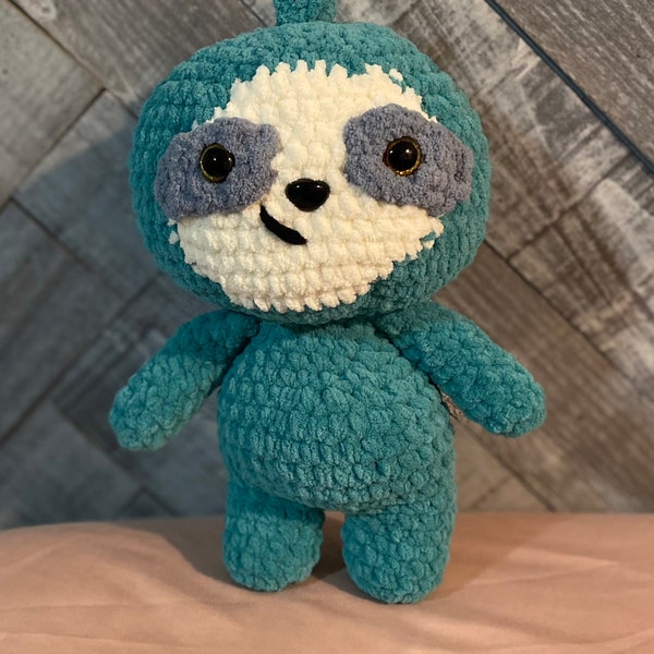 Stevie the Sloth/sloth Crochet Pattern/low Sew Crochet Pattern - Etsy