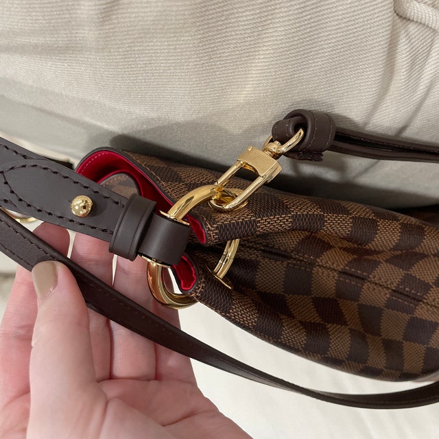 Dark Brown & Golden Honey Strap 1 Wide Adjustable Shoulder to Crossbody  Length for LV Monogram, Damier Ebene, Etc -  Canada