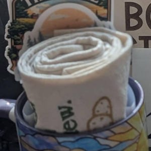 Etsy-koper heeft een foto van de aankoop toegevoegd