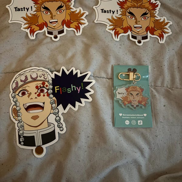 Hand-designed Demon Slayer Inosuke Sticker - Unique Anime Art for ...