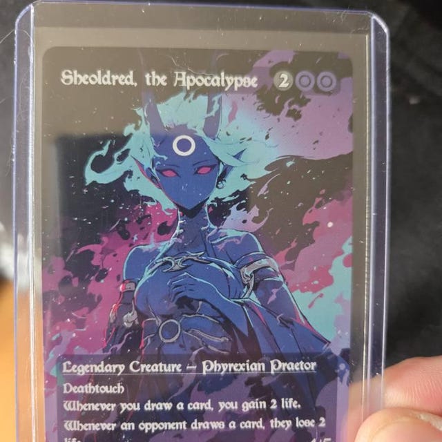 Sheoldred, the Apocalypse | Premium Proxy Card - Etsy