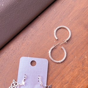 Orecchini a forma di strega, in argento Sterling 925, n. 11