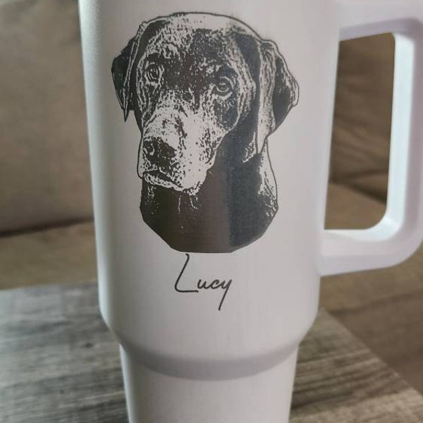 Go Find You Dog Dad Mom Photo - Personalized Custom Tumbler main image 1