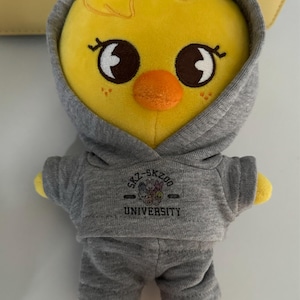 みゅう　SKZOO服 Skzoo University Hoodie Set, Stray Kids Plushies, Stray Kids