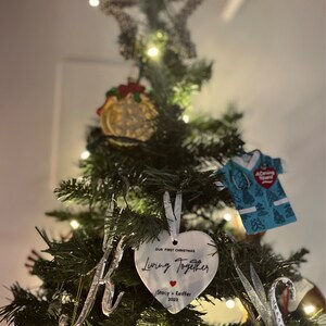 Couple Christmas Ornament Our First Christmas Together New Couple Gift ...