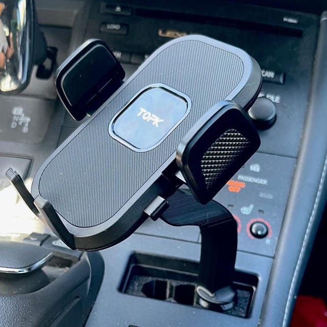 2011-2017年式レクサスCT200h用コンソール収納型携帯電話ホルダー