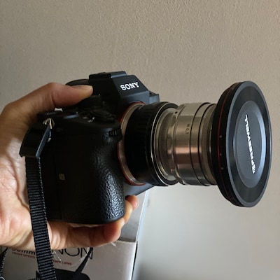 HELOS 44 2/58mm Lens ANAMORPHC Cne Mod Helos 44 Bokeh USSR Sony E