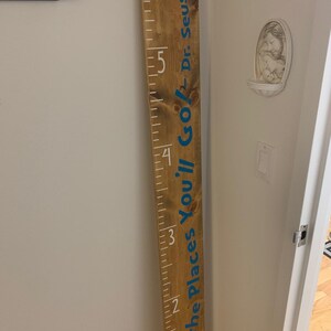 Growth Ruler, Personalized Growth Chart, Family Growth Chart, Wooden ...