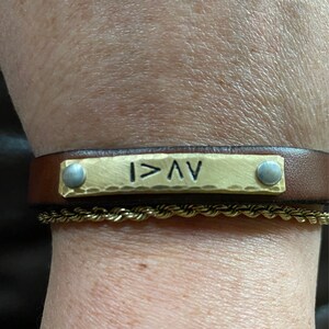 1pcs Plaited Wrap Heart Statement Personalized Leather Bracelet Jewelry For Women's main image 1