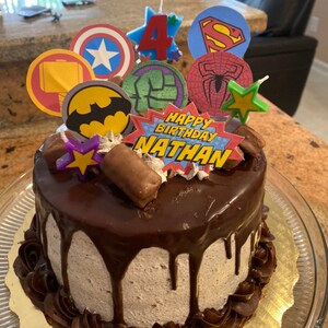 Close Search Search For Items Or Shops Leave The Search Menu Skip To Content Menu Cart 0 Cart Take Full Advantage Of Our Site Features By Enabling Javascript Learn More Add To Favorites Zoom Image 1 Of 2 Superhero Cupcake Toppers Superhero Party